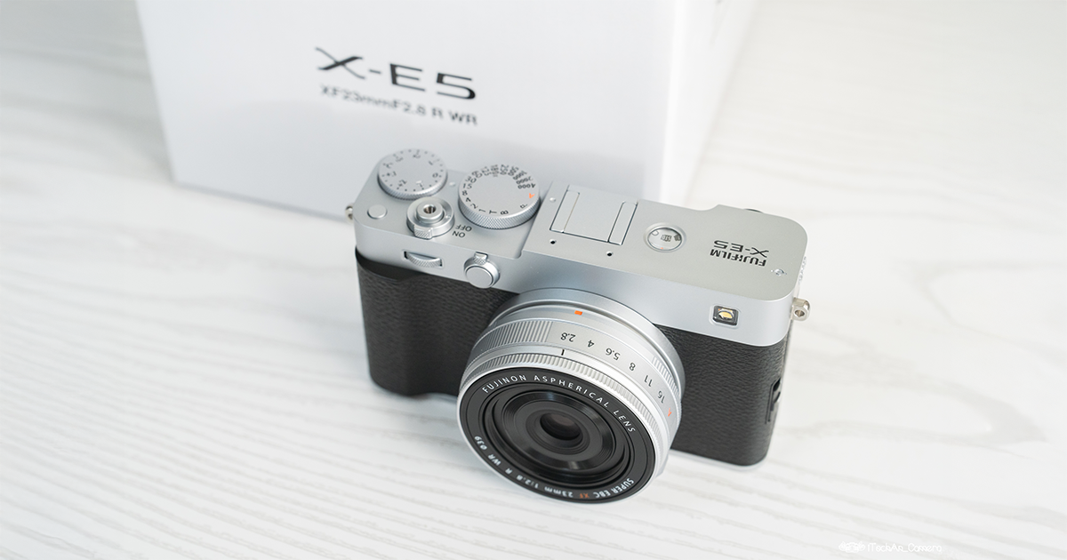 X-E4ユーザーが率直に感じたX-E5 レビュー！ FUJIFILM X-E5 XF23mm F2 